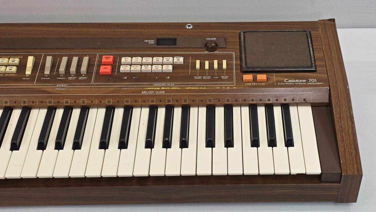 Casio Casiotone 701 Electronic Keyboard Vintage Synthesizer | eBay