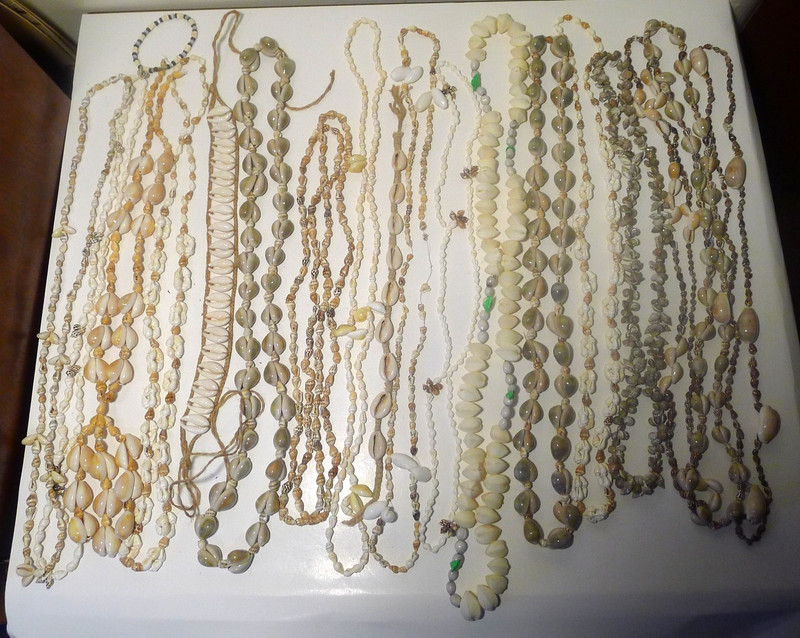 Hawaiian  Shell Necklace  Lot of 18