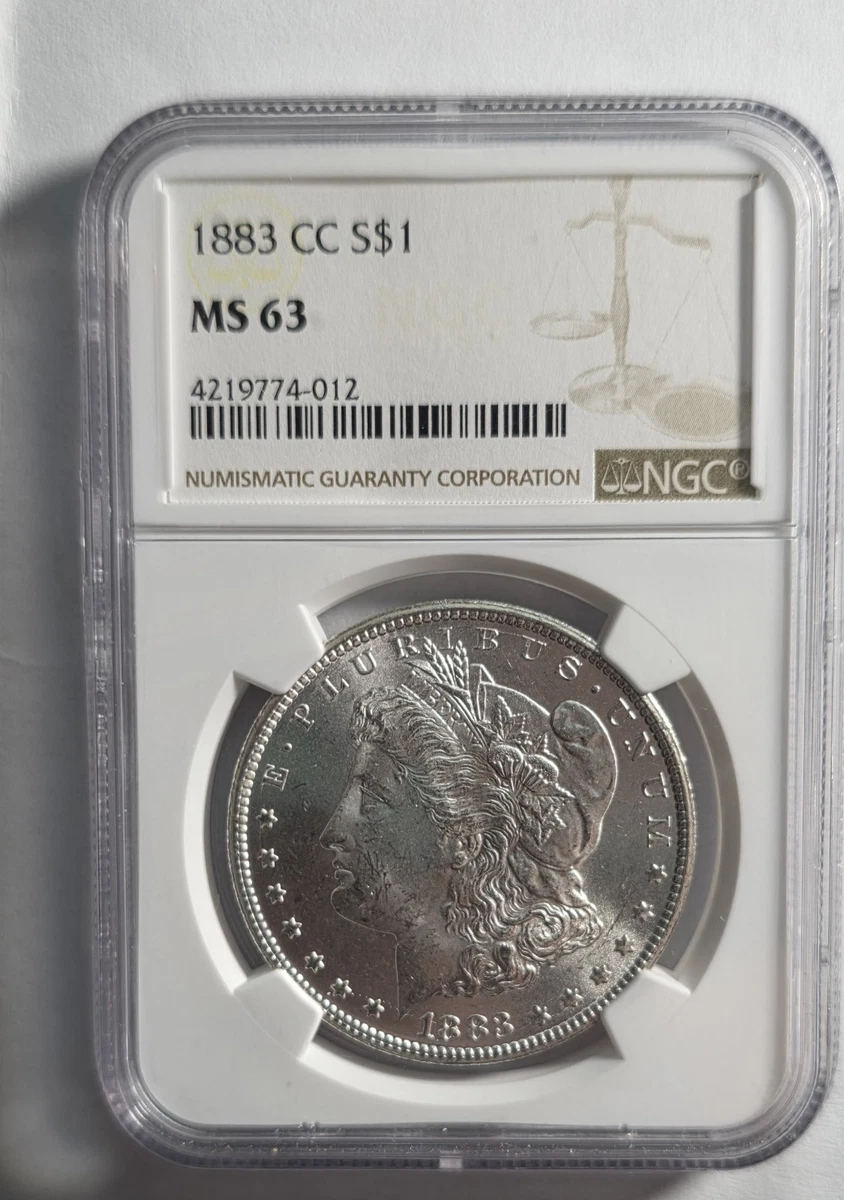 MS 63 Graded 1883 Year Morgan US Dollars (1878-1921) for sale | eBay