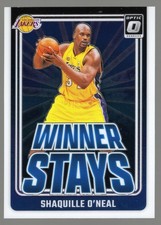 2024-25 Panini-Donruss Optic Basketball Shaquille O'Neal Winner Stays #11