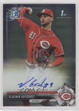 2017 Bowman Chrome Prospect Auto Vladimir Gutierrez #CPA-VG Auto 9x7