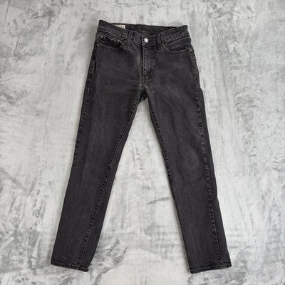 Levi s 511 Slim Jeans Herren W29 L30 Schwarz Denim
