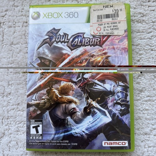 CIB Soul Calibur V (Microsoft Xbox 360, 2012) Complete *TESTED*