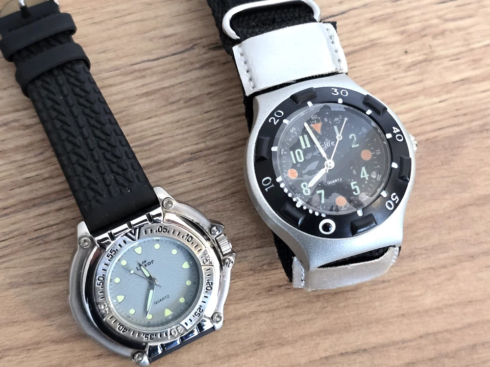 2x Vintage Armbanduhren – Luxor, tk-life, neue Batterie, Sammler - Bild 4 von 4