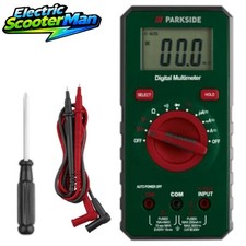 Parkside Digital LCD Auto-Range Multimeter AC/DC Voltage Tester Meters Detectors