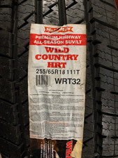 1 New 255 65 18 111t Multi-mile Wild Country Hrt Highway All Season Tire 1 New 255 65 18 111t Multi-mile Wild Country Hrt Highway All Season Tire
