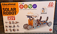 Lucky Doug 12-in-1 STEM Solar Robot Kit Toys Gifts for Kids 8 9 10 11 12 13 Old