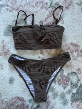 NWT Brown Medium Bikini Set By Zaful