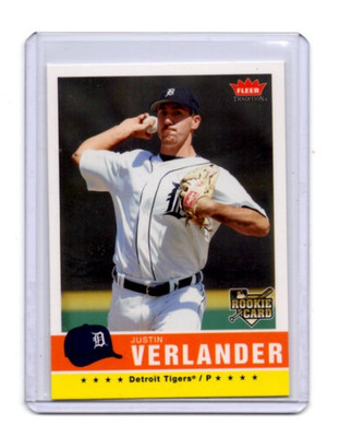 2006 Fleer Tradition * Rookie Card RC * Justin Verlander * #173