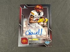 2025 BOWMAN CHROME U FOOTBALL CHASE SOWELL BCA-CST 1ST PROSPECT AUTO IOWA STATE