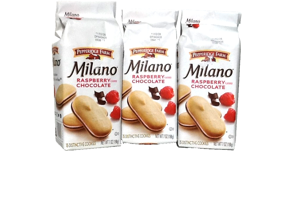 6 Pack Pepperidge Farm Milano Raspberry Chocolate Cookies- Free