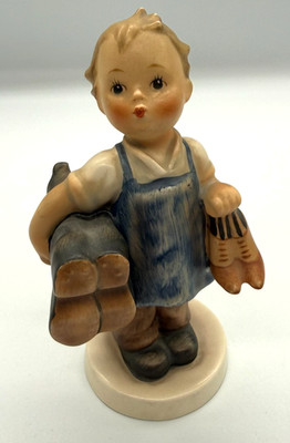 Vintage Goebel Hummel ''Boots'' Figurine #143/0 - TMK-3, 5'' Height