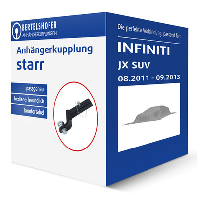 Auto Hak Anhängerkupplung starr für INFINITI JX SUV Typ L50 NEU TOP