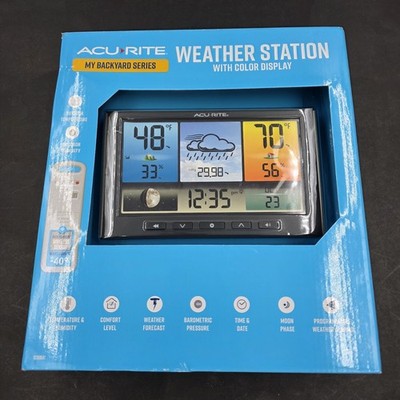 AcuRite My Backyard Series Weather Station Digital Display  NEW