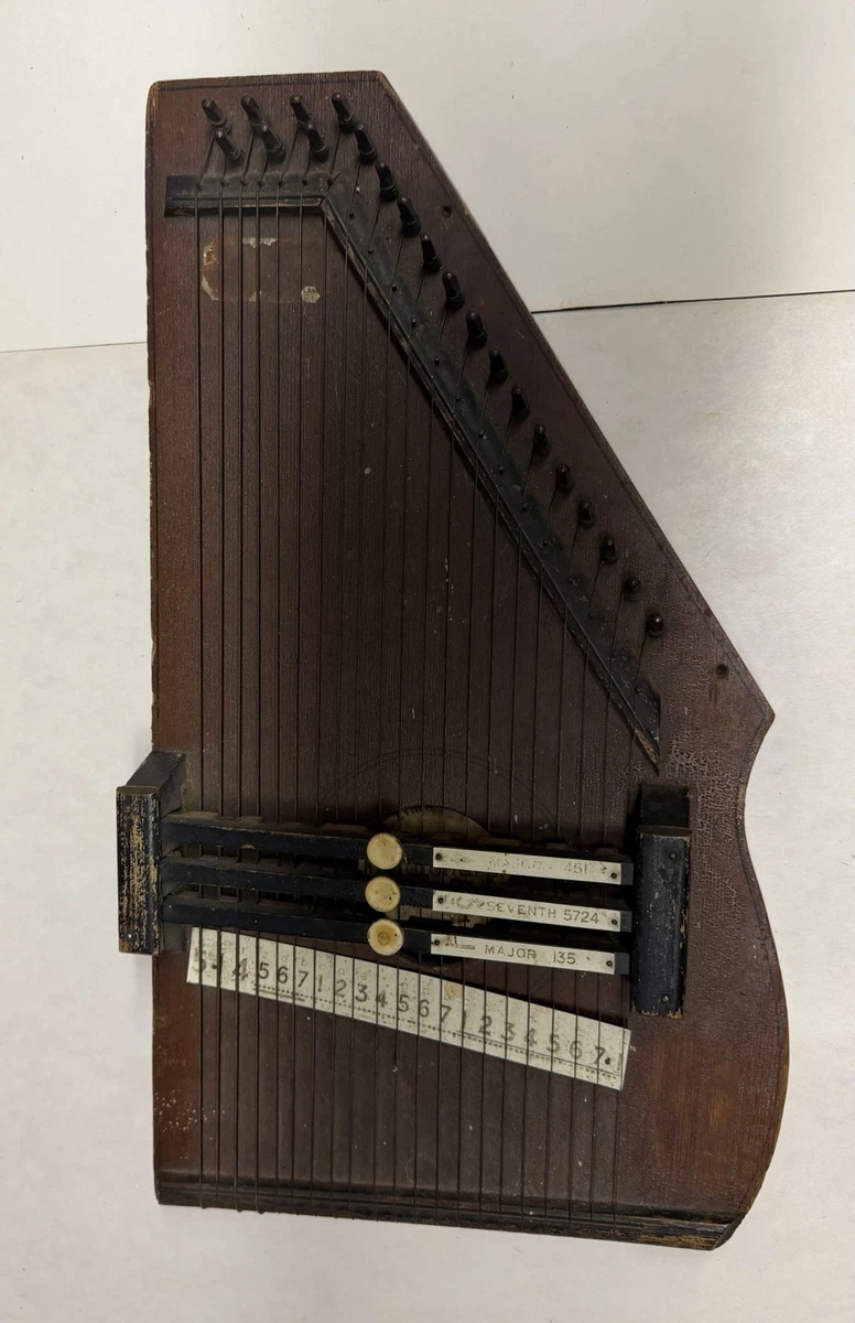 老式自鸣筝、齐特琴| eBay