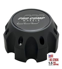 Flat Black Wheel Center Cap with Screws 703186502 6031CAP1 S909-16 Resin Logo