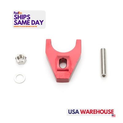 Proform 66987, One Chevy V8 Billet Dist. Clamp Red Aluminum Performance Parts