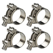 AKIHISA T-Bolt Hose Clamp,32-35mm OD Range 304 32-35mm 4pack, 4pack 