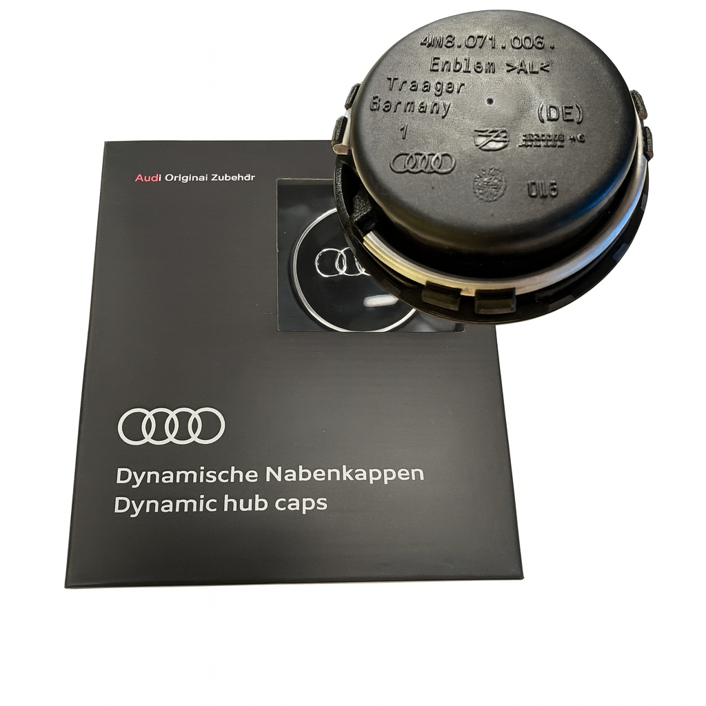 アクセサリー Audi Dynamic hub caps 4M8071006A s-l1200.png