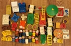 Vintage Lot Fisher Price Little People 50 pieces Collectible