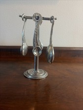 Crosby & Taylor Pewter Measuring Spoon Set W/Display Post, A Mothers Love