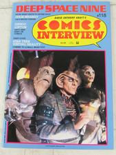 Cover of David Anthony Kraft's Comics Interview #118