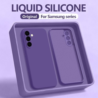 Flüssigsilikon-Handyhülle für Samsung S25 S26 Ultra S24 S23 S22 A16 A56 A55 A17