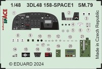 Eduard Accessories 3DL48158 - 1:48 SM.79 Space 1/48 Eduard - Neu