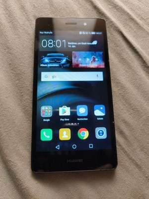Huawei P8 Lite - 16GB - Schwarz (Ohne Simlock) Smartphone