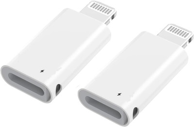 2Pack Lightning Male to USB C Female Charging Adapter,[MFi Certified] Type C Cha