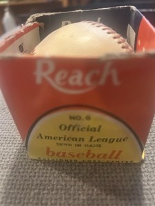 REACH Vintage American League Baseball Joesph Cronin #0 RARE VINTAGE BASEBALL