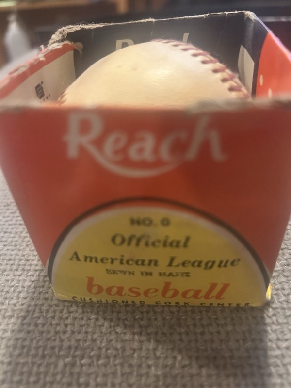 REACH Vintage American League Baseball Joesph Cronin #0 RARE VINTAGE BASEBALL