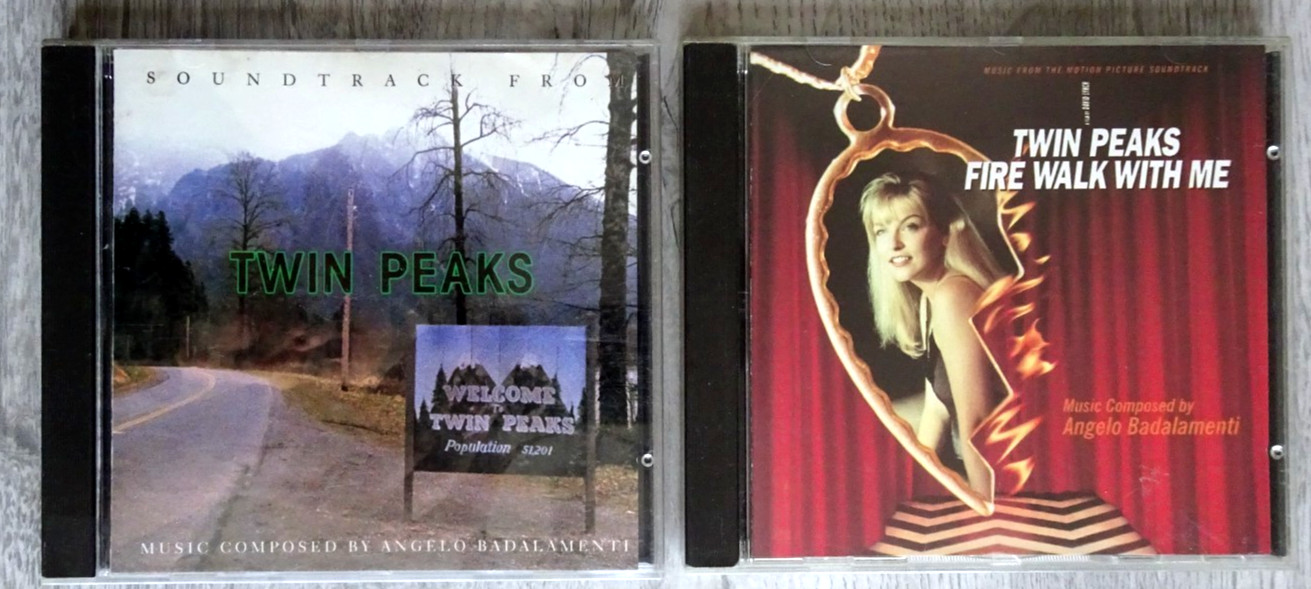 Twin Peaks CD Lot Fire Walk With Me TV Soundtrack Angelo Badalamenti David Lynch