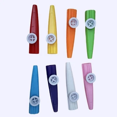 1/5/10PCS Kazoo Plastic Accompanying Instrument Musical Instruments Kids
