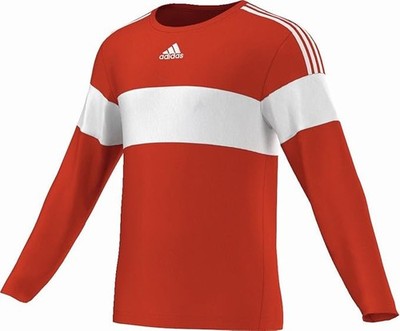 Herren Adidas Fußball Basketball Langarm Oberteil Pullover Command Shooter Rot