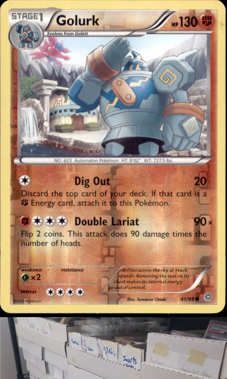 XY - Ancient Origins #41/98 Golurk (41) Reverse Holo - CA