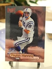 PEYTON MANNING 1998 FLEER BRILLIANTS COLTS TRUE ROOKIE RC #120