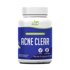 Acne Clear - Acne Pills Clear Skin - Acne Treatment - Cleanse & Detoxify 