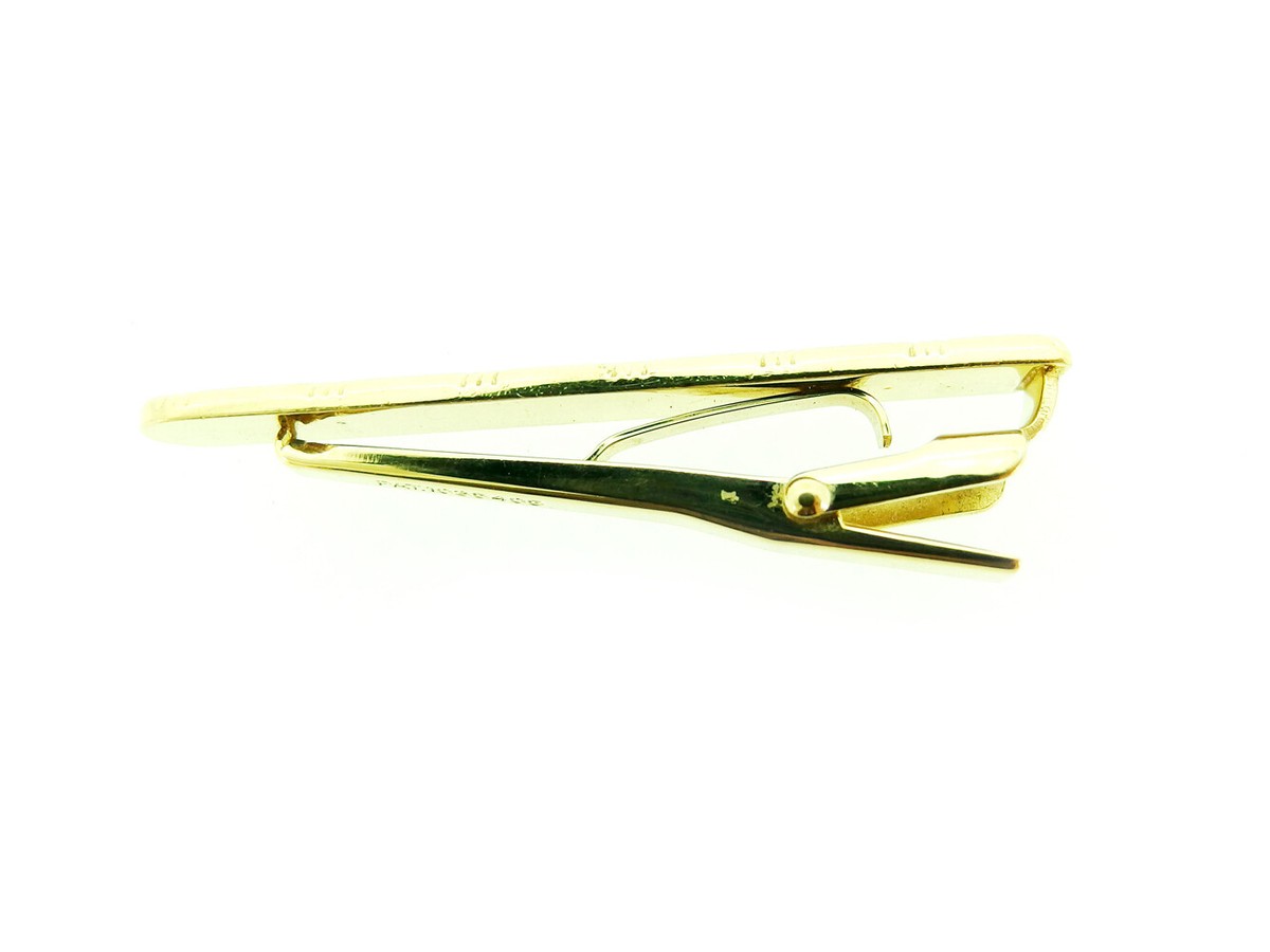 mila schon Neck Tie pin 2 item set Silver & Gold Hardware