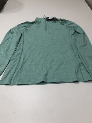 Kjus Women's Nora Cooling Half-Zip Green Size 34