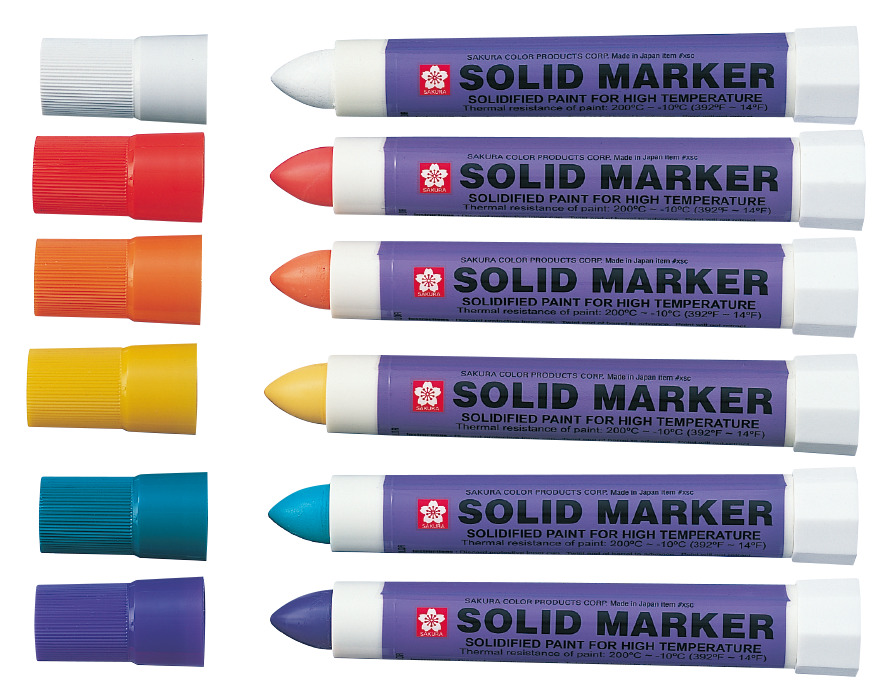 Sakura Solid Marker Set of 8