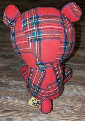Taito 20th Anniversary red plaid Gloomy bear Chax GP 563 plush | eBay