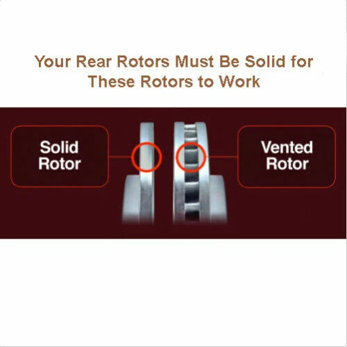 Rotores de freno delanteros traseros perforados para Ford Explorer Taurus Flex Lincoln MKS MKT Foto 4 de 4