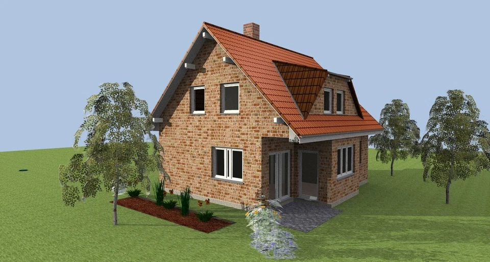 -Aktion-Haus "Epe" als 3D CAD Haus mit Cadvilla ab Version 12 - Bild 2 von 4