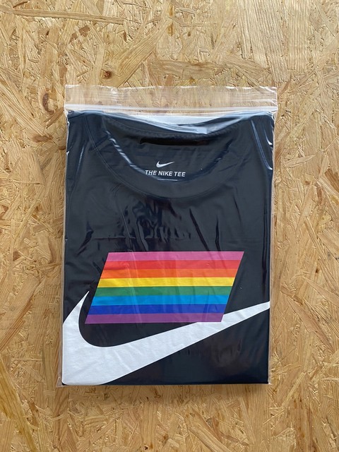 nike pride flag shirt