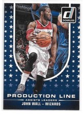 2014-15 Donruss Basketball Production Line Assist John Wall Wizards