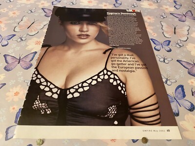 PAD86 MAGAZIN PIN UP BILD/POSTER 12X9 DAGMARA DOMINCZYK