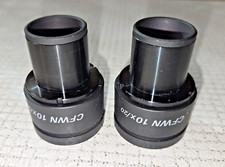 Pair of Nikon CFWN 10x/20 Widefield Microscope Eyepieces 23mm