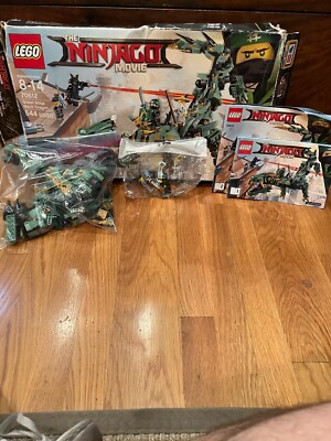 Lego Ninjago Movie 70612 Green Ninja Mech Dragon Mini Figures As