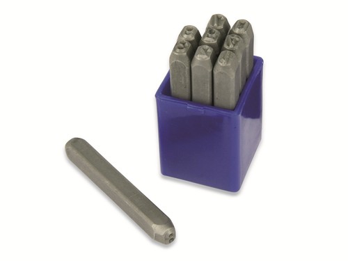 Schlagzahlen Satz - 5mm Höhe (Zahlen 0-9